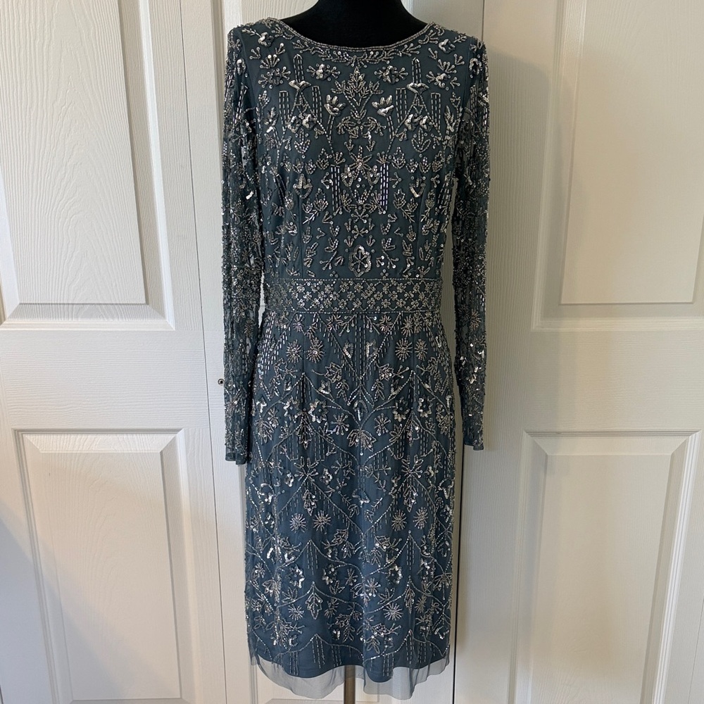 Beaded cocktail dress